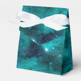 Teal Galaxy Series Design 8 Presentaskar