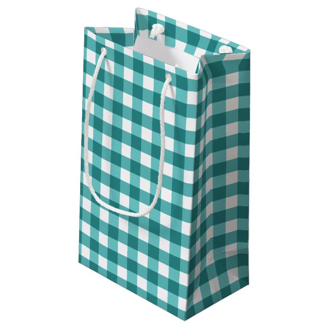 Teal gingham (Baksidan Vinklad)