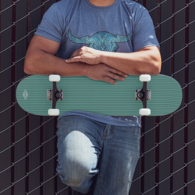 Teal Gradient HAMbWG Skateboard (Utomhus 3)