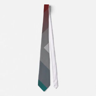 teal grått burgundtie slips