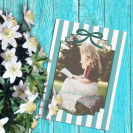 Teal Green Graduation Meddelande