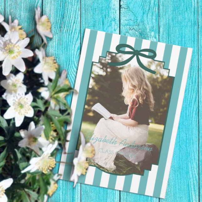 Teal Green Graduation Meddelande (Skapare uppladdad)