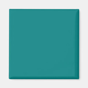 Teal Grönt 008080 Färg - tillval att lägga till en Magnet