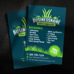 Teal & Grönt Gräsmatta Landscaping Mows Lawncare Flygblad<br><div class="desc">Den här smidiga och professionell-flygplanen är perfekt för alla gräsmatta- och landskapsvårdsföretag. Den vackra bakgrunden ger en slående kontrast till den pulserande grönten gräs och gräsklippare, vilket skapar en minnesvärd visuell påverkan. Funktioner i nyckel: Modern och ren design: Den enkla och enkla layouten garanterar att kontaktinformationen är lätt tillgänglig. Anpassade:...</div>