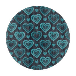Teal Hearts