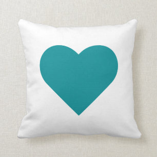 Teal Herat Minimalist Kudde