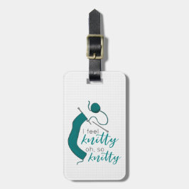 Teal I känner Knitty.. Bagagebricka