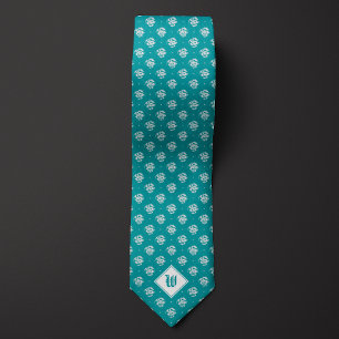 Teal Iconic Dragon Monogram Slips