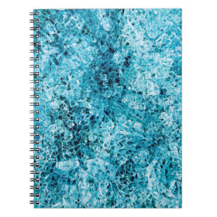 Teal illustration anteckningsbok