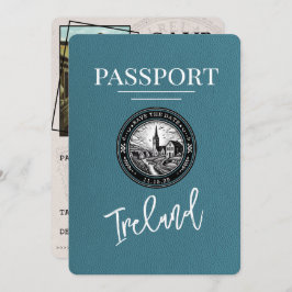 Teal Ireland Pass Save Date Spara Datumet