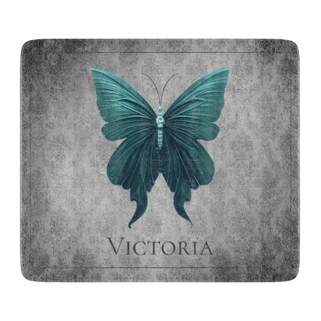 Teal Jeweled Butterfly (Framsidan)