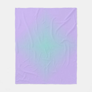 Teal Lavender Glow Fleecefilt