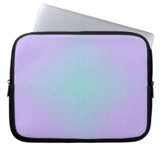 Teal Lavender Glow Laptop Fodral