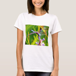 Teal & lila Dragonfly T-shirt