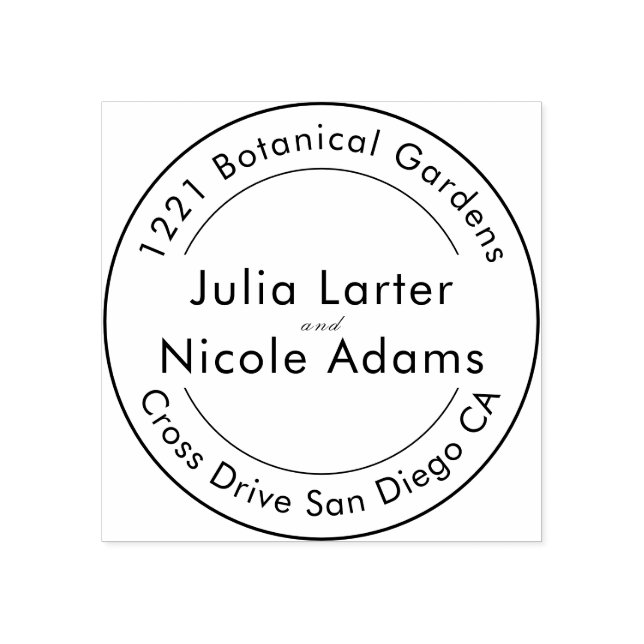 Teal Lila Gult Vår Meadow Flowers Bröllop Stämpel (Tryck)