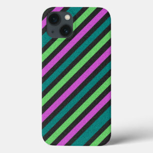 Teal, Lime Green, Shock rosa Stripe ST-aylor