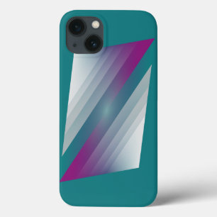 Teal magenta grått trianglar