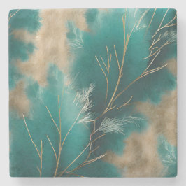 Teal Marble Underlägg - Home Decor Underlägg