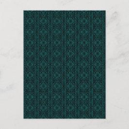 Teal Maze av Mark Edward Westerfield Postcard Vykort