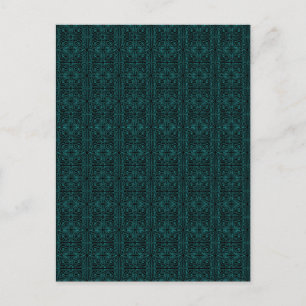 Teal Maze av Mark Edward Westerfield Postcard Vykort