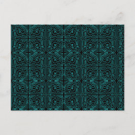 Teal Maze av Mark Edward Westerfield Vykort