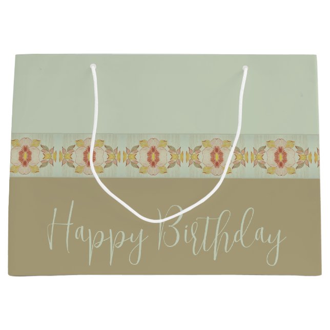 Teal med brun och Guld (Framsidan)