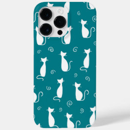 TEAL MED WHITE SITTA CAT MÖNSTER