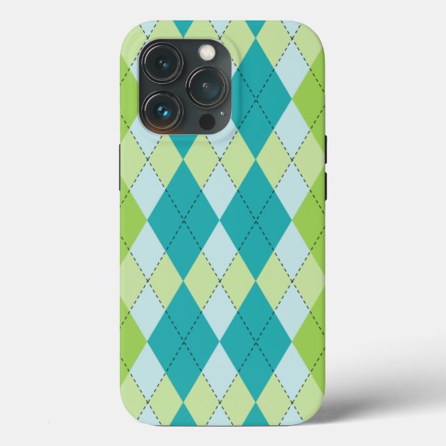 Teal Melon Mod Argyle (Baksida )