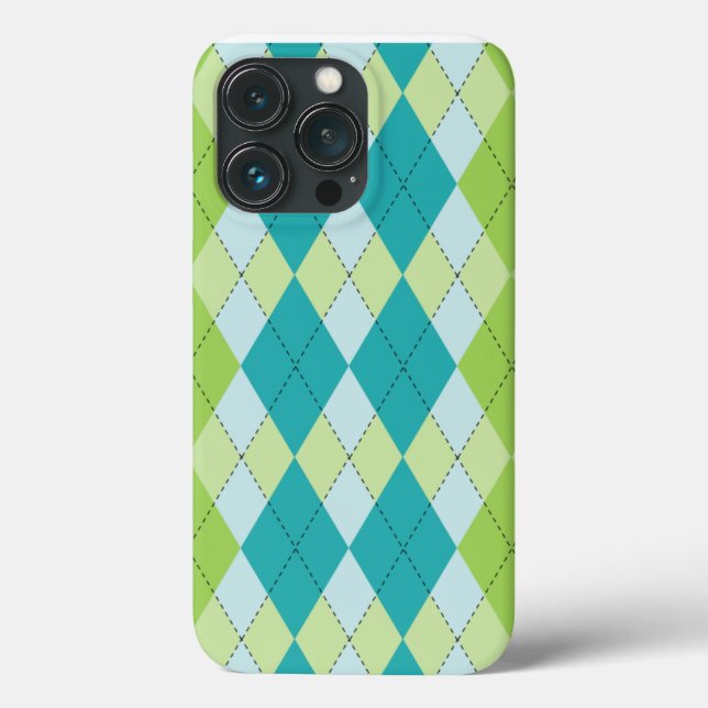 Teal Melon Mod Argyle (Baksida)