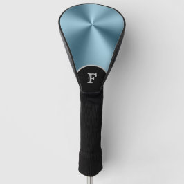 Teal Metallic Monogram