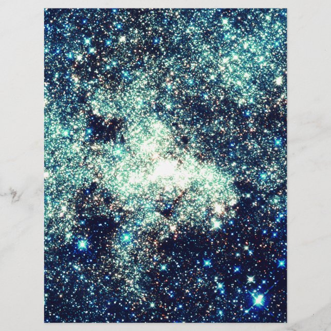 Teal Milky Way Galaxy (Framsida)