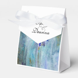 Teal Mist Favor Presentaskar