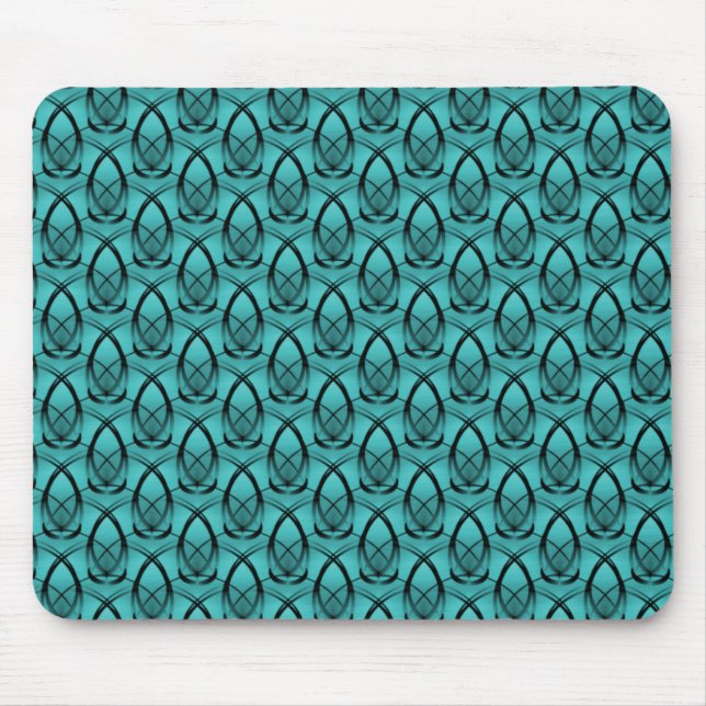 Teal Mode Forward Mousepad Musmatta (Framsidan)