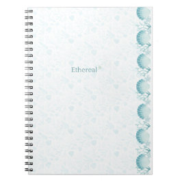 Teal Oceanic Pearls Personalised Beach Towel Anteckningsbok