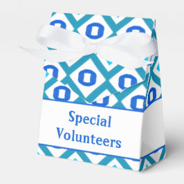 Teal och Blue Presentaskar