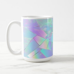 Teal- och Lila-design Kaffemugg