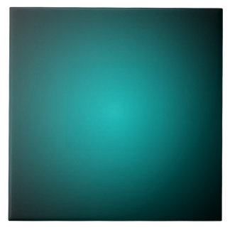 Teal Ombre Grönt Gradient Modern Minimalist Kakelplatta