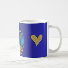 Teal Påsk Mugg med Kärlek & Gnistra Design 💖 ✨