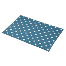 Teal Polka dots