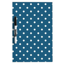 Teal Polka dots