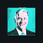 Teal President Biden Pop Art Canvastryck<br><div class="desc">Politiska konst och politiska gåvor från PolitiClothes.com & PolitiCardz.com Hitta de mest unika valen och politiska gåvor, inklusive: politiska T-shirts, politiska stöttepar, politiska knappar, politiska knappar, politiska Poster, politiska Stift, politiska kort, politiska Mugg, politiska Poster, politiska signaturer och mycket mer! Politiska konst och konst: http://www.PolitiClothes.com Politiska kort och gåvor: http://www.PolitiCardz.com...</div>