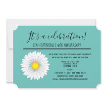 Teal Pretty Little Daisy 30-årsjubileum