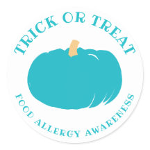 Teal Pumpkin Food Allergy Awareness Halloween