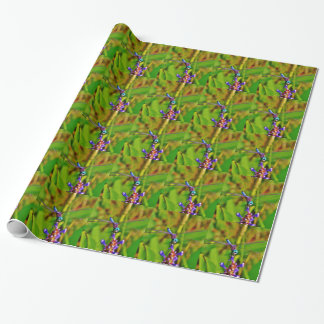 Teal Rainbow Dragonfly Presentpapper