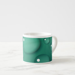 Teal Rainfall Struktur Espressomugg