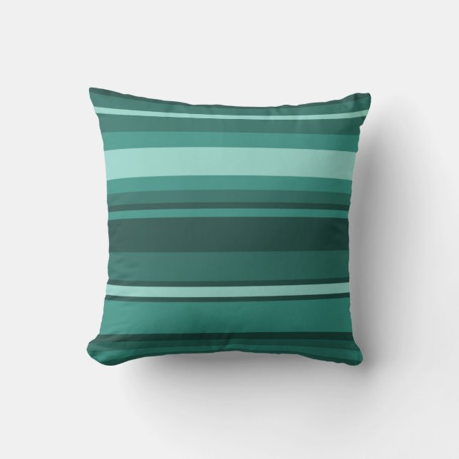 Teal rand kudde (Framsida)