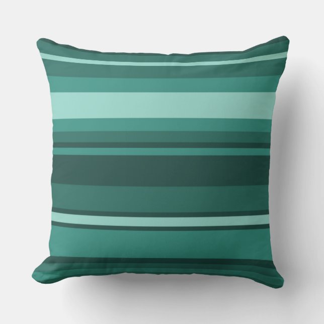 Teal rand kudde (Framsida)