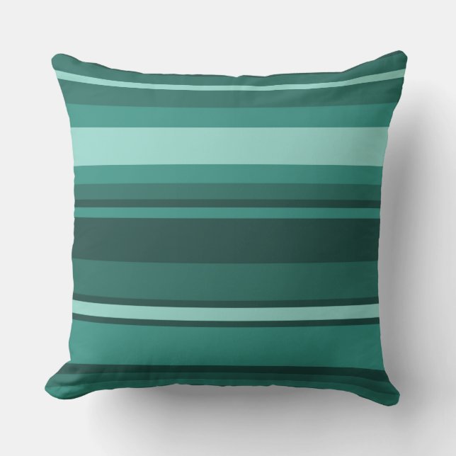 Teal rand kudde (Framsida)