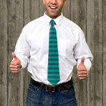 Teal Rand novelty Neck Tie Slips<br><div class="desc">Det är inte stickat,  men den här tryckta rand-designen skapar illusionen av en handgjord slips med dess synliga sticka och purlsyllar! Tvåtonsfärgade behållor är moderna.</div>