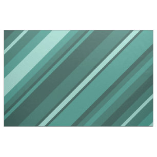 Teal rand tyg